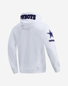 PRO STANDARD Dallas Cowboys Classic Chenille Double Knit Pull Over Hoodie FDC5410295-WHT White 3