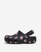 Crocs Grade School Classic Flower Clog 212670-001J Black 1