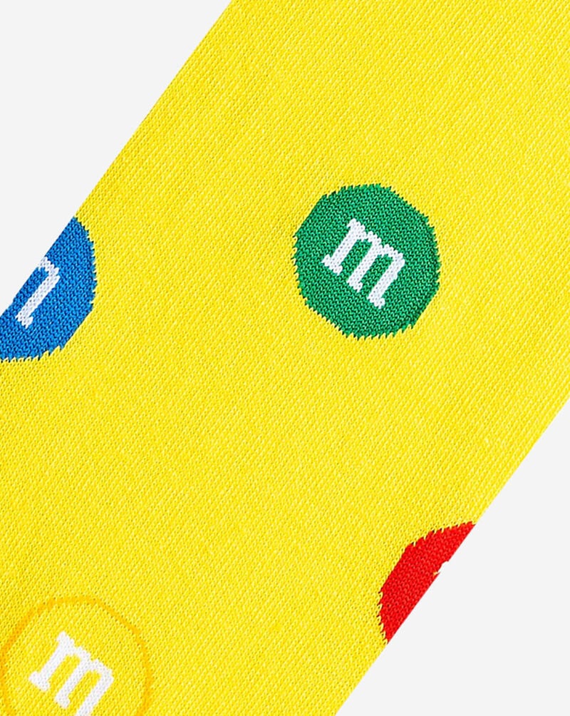 Odd Sox Peanut MandMs Split Crew Socks (L) 38185MONCD Multi 2