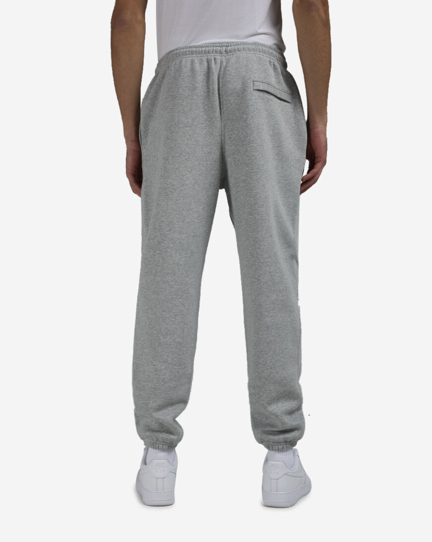 nike club cuffed fleece pants grey