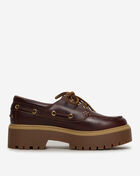 Timberland Stone Street Platform Boat Shoe TB02QDMD57 Brown 4