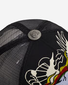 Ed Hardy Fire Skull Trucker Hat EHH001-33 Black 3