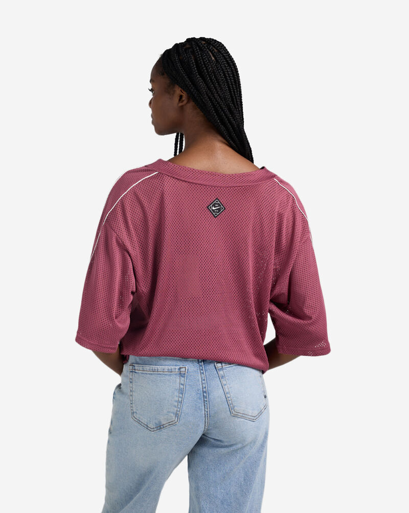 Nike One Dri-FIT Oversized Short-Sleeve Top IV4916-654 Pink 2