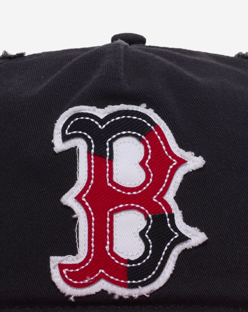 New Era 19Twenty Boston Red Sox Frayed Snapback Hat 60833830 Blue 2