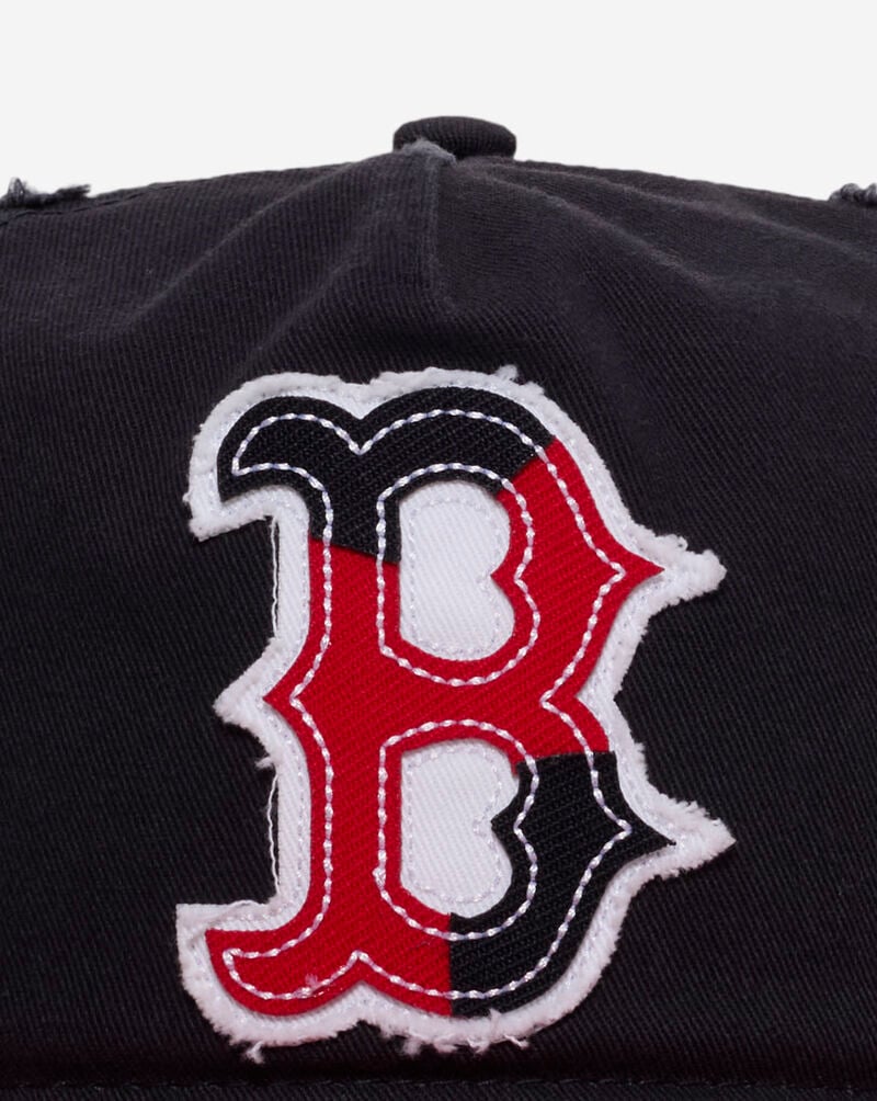New Era 19Twenty Boston Red Sox Frayed Snapback Hat 60833830 Blue 2