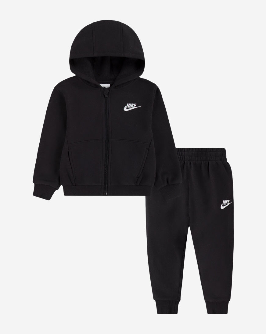 Shop Nike Toddler Full-Zip Club Set 76L445-023 black