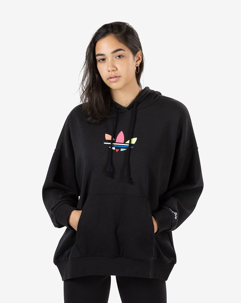 adidas Adicolor Shattered Trefoil Hoodie Womens Clothes | Snipes USA