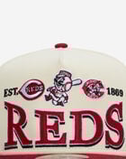 New Era 9Fifty Cincinnati Reds Tri Hit A-Frame Snapback Hat 60807835 cream 2