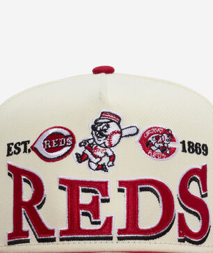 9Fifty Cincinnati Reds Tri Hit A-Frame Snapback Hat