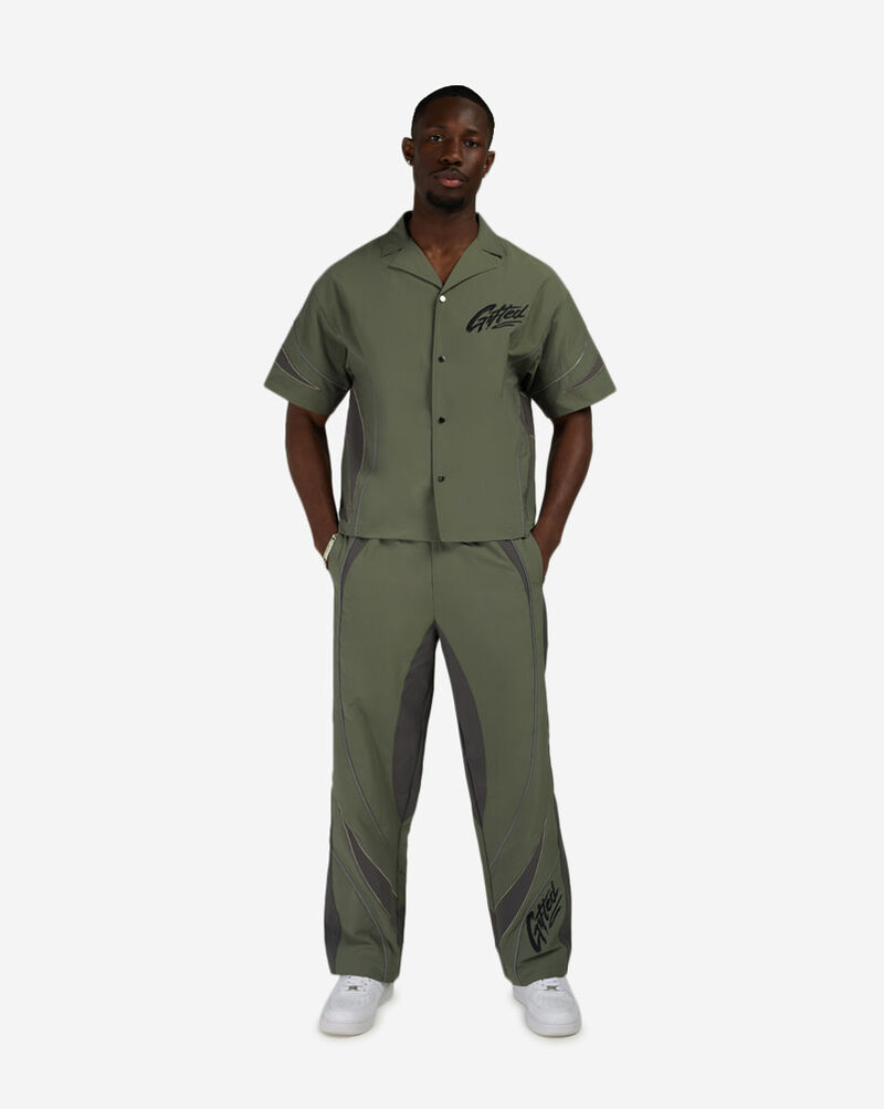 GFTD LA Lotus Nylon Pants LOTUSPANT-GRN Green 5