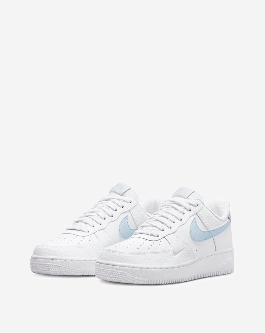 ☆大人気☆Nike Air Force 1 '07 White/Light Armory Blue Nike Air Force 1 Low '07 Light Armory Blue White Men's