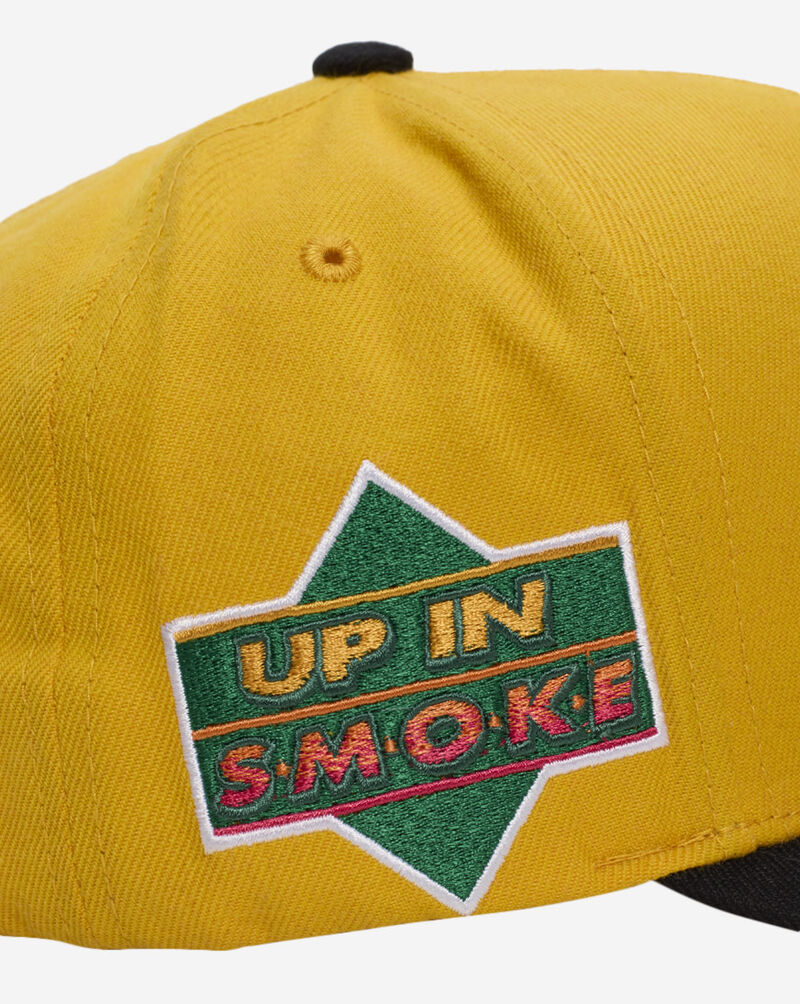 Field Grade Sorry I'm High 2 Tone Wool Trucker  1005667 Yellow 2