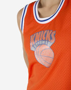 Mitchell  Ness New York Knicks NBA Glitter Swingman Jersey JY6844-NYKORAN Orange 3