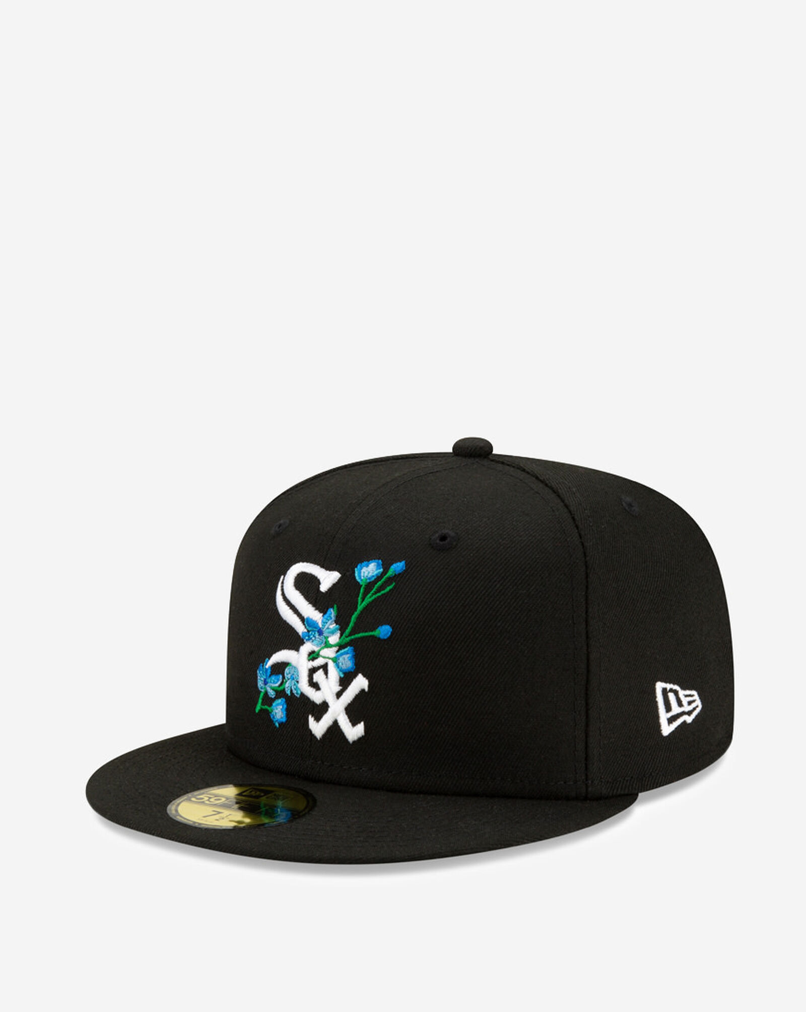 Shop New Era Chicago White Sox Bloom Fitted Hat 60288159ERA black