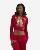 Ed Hardy Tiger Mountain Fleece Hoodie EHW8200-78 Red 1