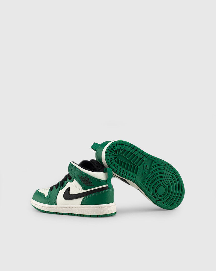 jordan aj 1 mid se pine green