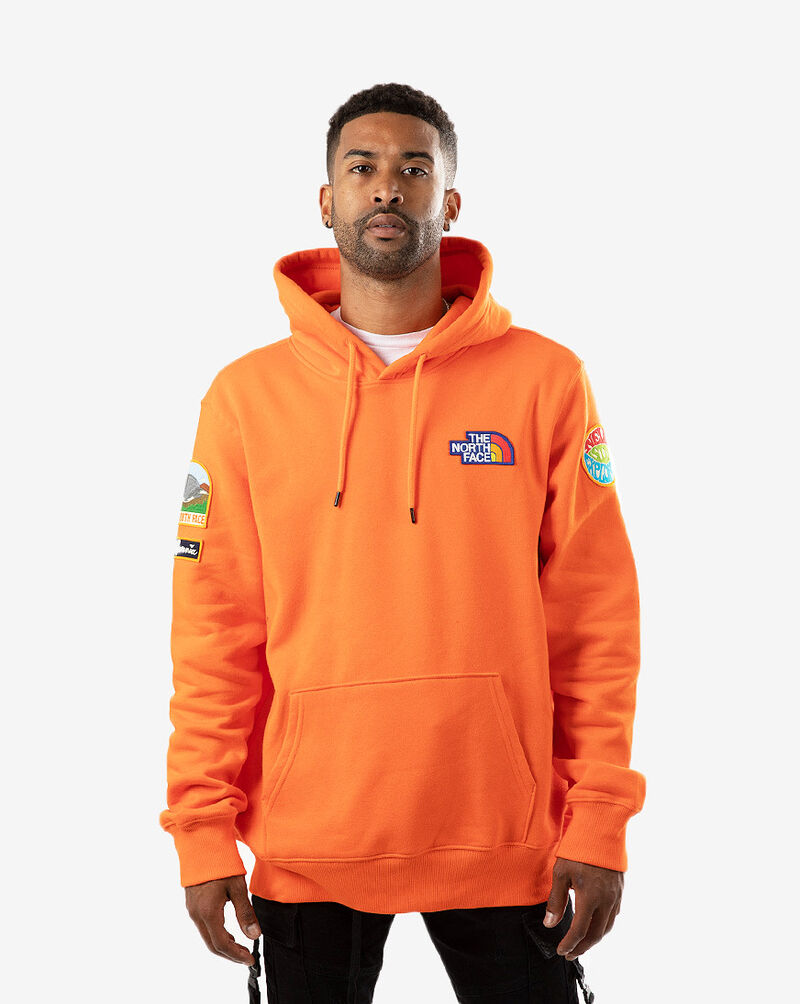 the north face mens novelty patch pullover hoodie