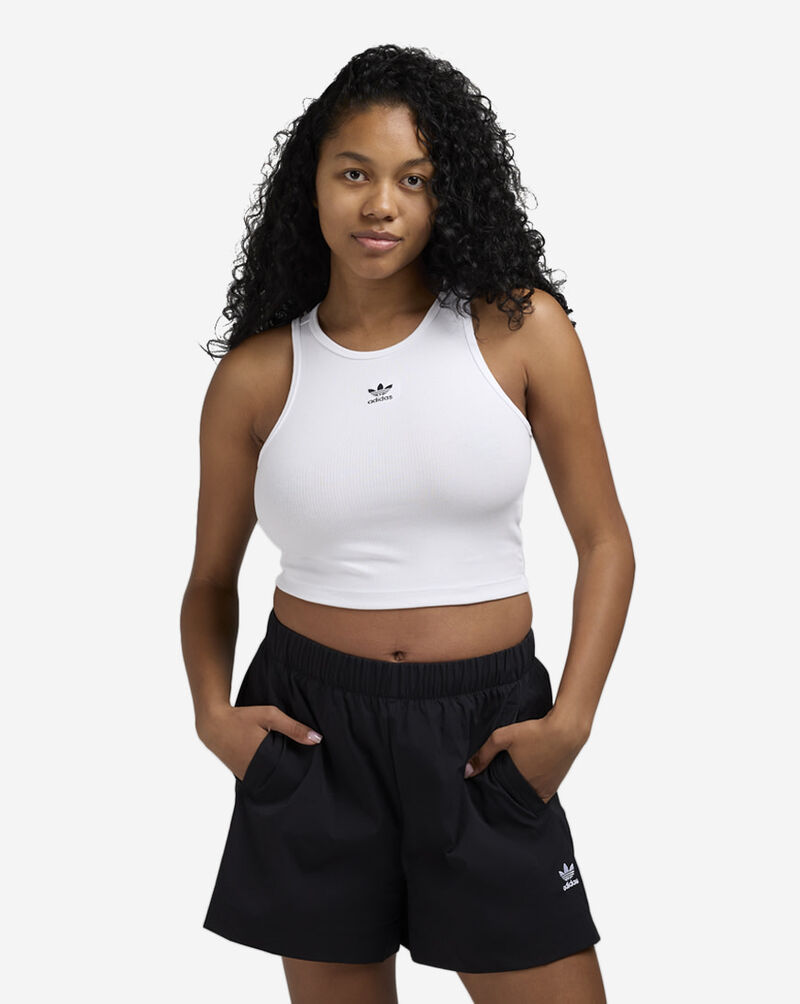 adidas Essentials Ribbed Tank Top JC9007 White 1