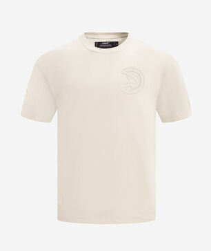 Atlanta Hawks Neutral Drop Shoulder Tee