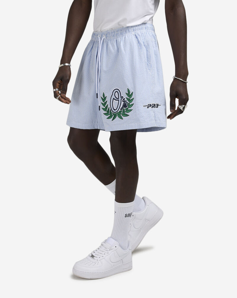 PRO STANDARD Baltimore Orioles Seersucker Shorts LBO3315434-SSB Blue 1