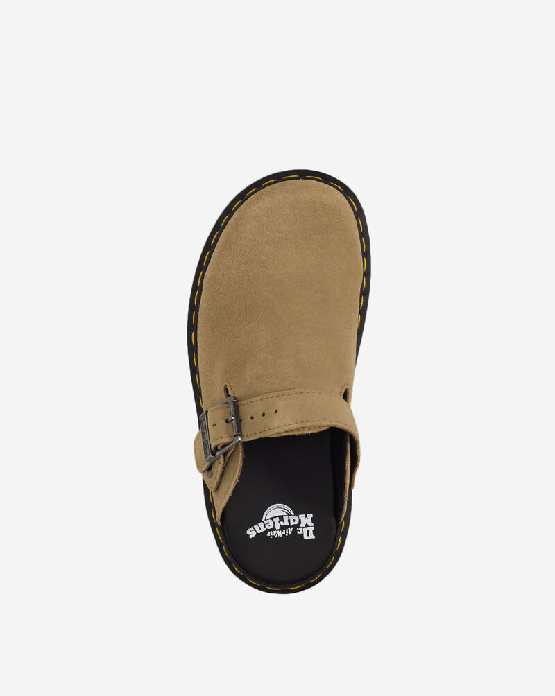 Dr. Martens Zebzag Suede Slingback Platform Mules 31737439 Beige 7