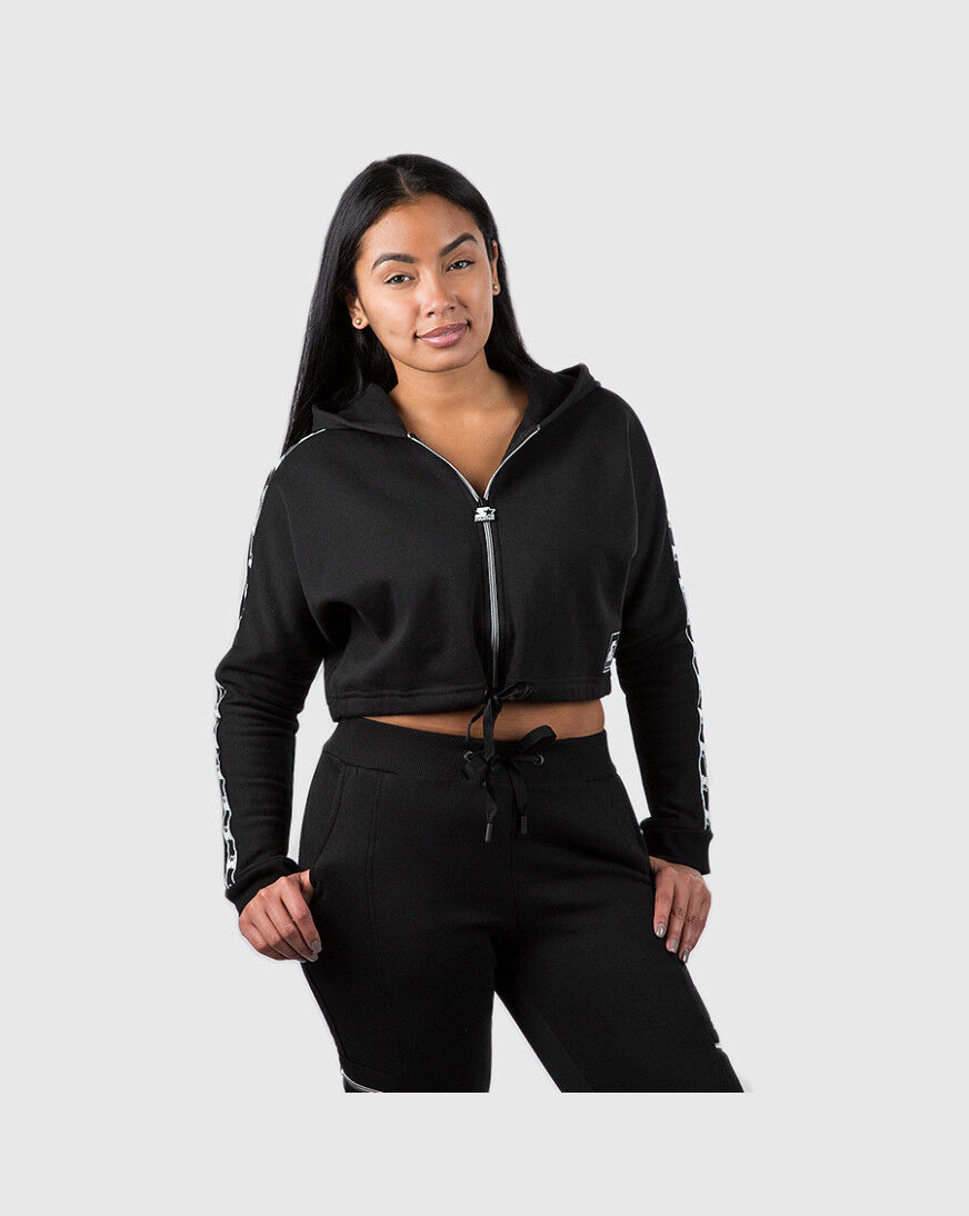 【COSYHARU】Cropped Venta Black Mustang Shop Starter Cropped Fz Hood Tapping Blk 9S80136BLK | SNIPES USA
