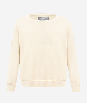 Big Boys' St. Louis Cardinals Neutral Fleece Crewneck