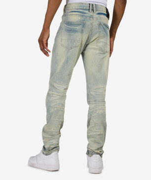 Distressed Heavy Vintage Washed Jean