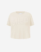 PRO STANDARD Big Girls' New York Mets Neutral Boxy Tee LNMBA314948-EGG cream 1