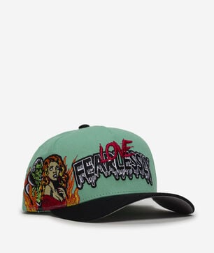 Love Fearlessly Vampire Twill Trucker Hat