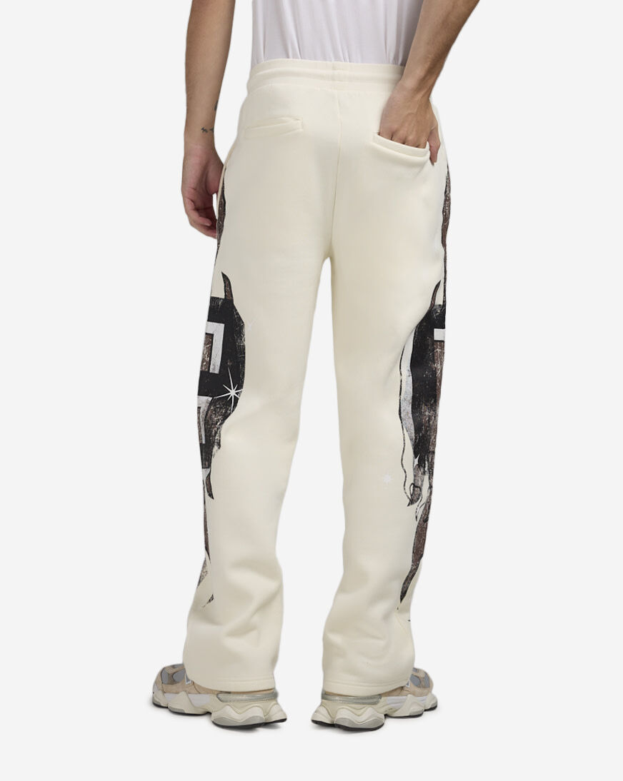 Shop Smoke Rise Unbreakable Fleece Pants FP25617SNZ-CHA cream