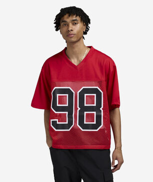 Winner Circle Cropped Mesh Tee