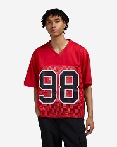 Winner Circle Cropped Mesh Tee Winner Circle Cropped Mesh Tee