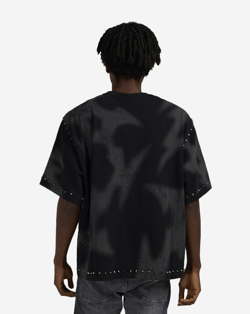 Smoke Rise Ascended Studded Tee KT25661SN-BLK Black 2