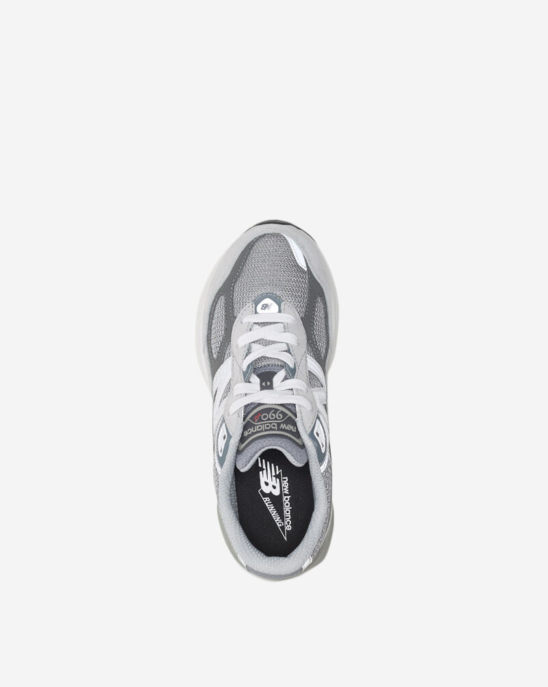 Grey new balance grade school clearance