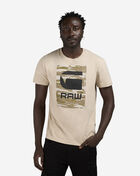 G Star Camouflage Tee D25019-336-1214 Beige 1