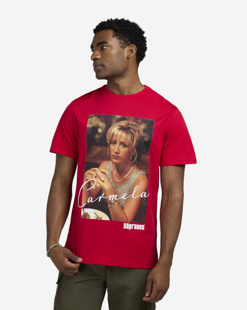 Mister Tee The Sopranos Carmela Tee MCUS079-00491 Red 1