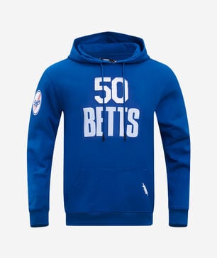 Los Angeles Dodgers Mookie Betts #50 Classic Double Knit Pull Over Hoodie