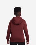 Nike Big Kids' NSW Club Fleece Hoodie FD3000-619 Red 2