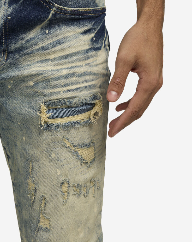 Decibel Heavy Vintage Washed Jean JP24509SN-BLU Blue 3