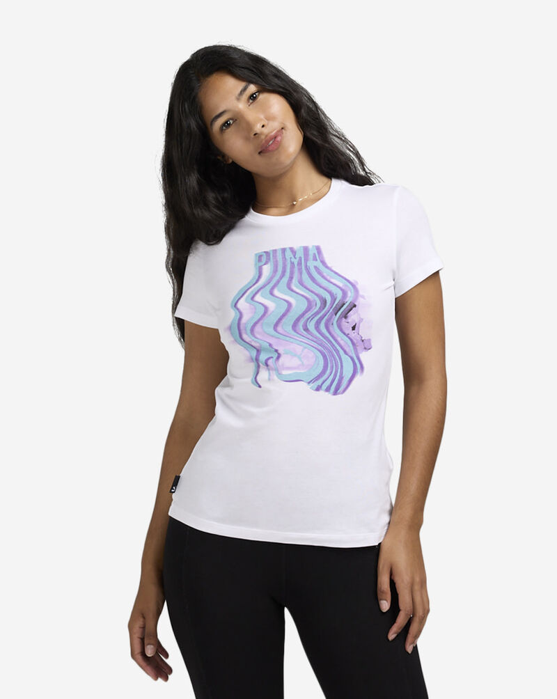 PUMA Classics Turn It Up Logp Tee 62659302 White 1