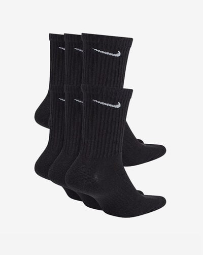 6Pk Everyday Cushioned Training Crew Socks 6Pk Everyday Cushioned Training Crew Socks