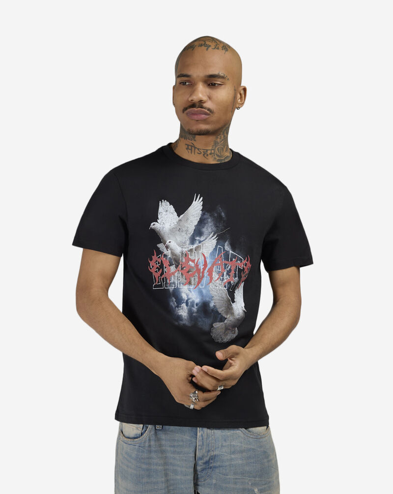 Mister Tee Elevate Doves Tee MTUS475-US-00007 Black 1