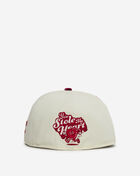 New Era 59Fifty Atlanta Braves V-Day Fitted Hat 60876426 White 3