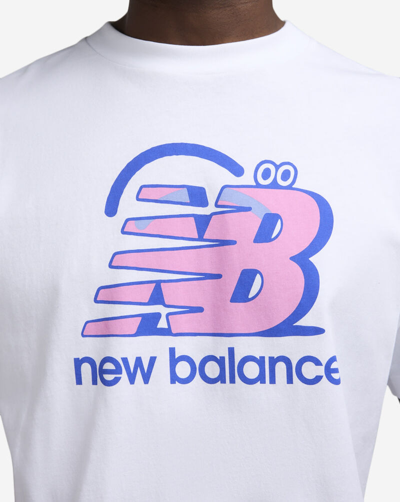 New Balance Face Oka Tee MT51968-WT White 3