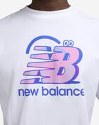 New Balance Face Oka Tee MT51968-WT White 3