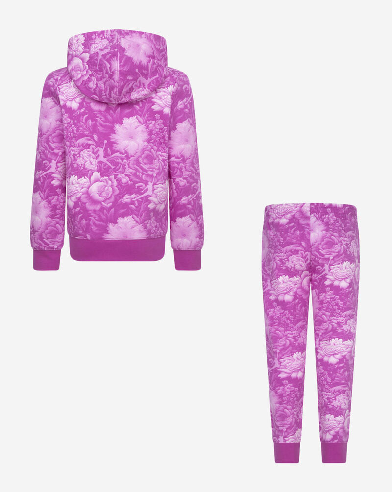 Jordan Kids' Brooklyn Essentials Floral AOP Pullover Set 35D424-A2B Pink 3