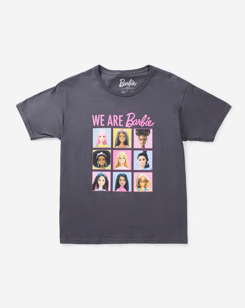 Graphic Tees Kids' We Are Barbie Tee 1BQ023ABGNS Grey 1