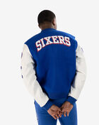 Pro Standard Philadelphia 76ers Logo Varsity Jacket BP7651670 Blue 3