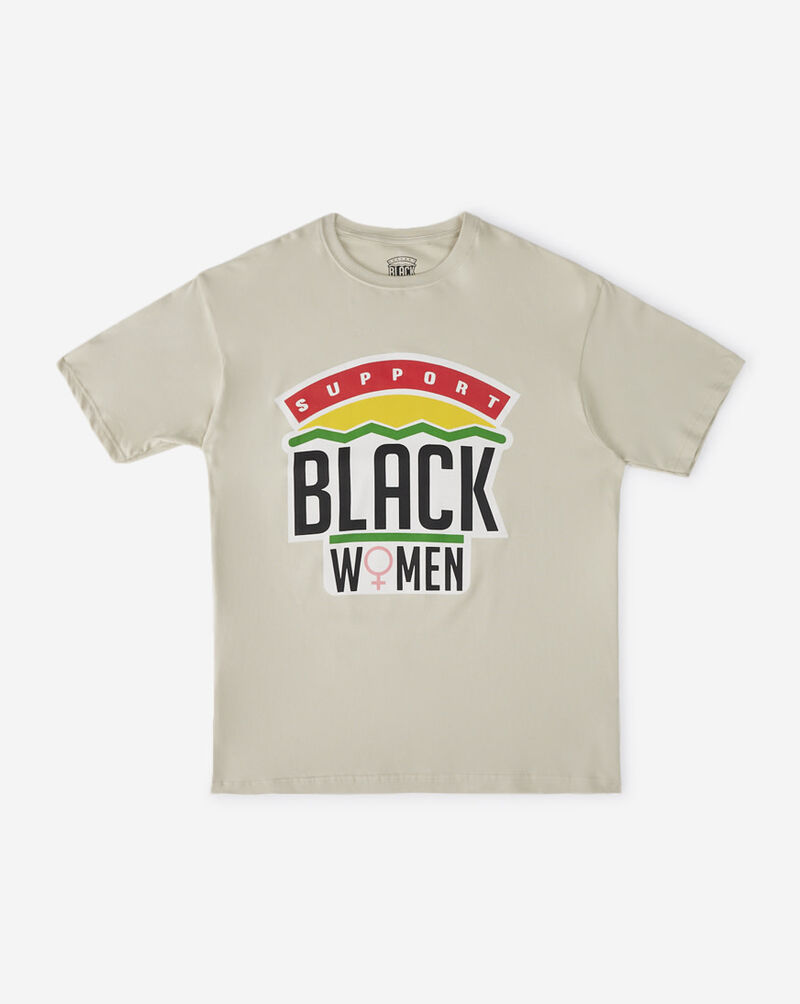 Support Black Colleges Support Black Colleges Tee SBC-SBWLOGSSTEE-SAND Beige 1